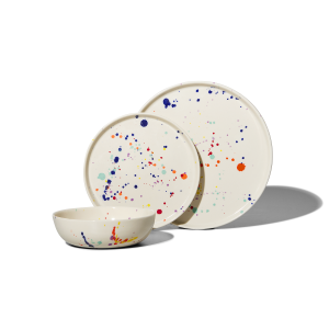 Confetti 3 Piece Everyday Dinnerware Set