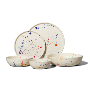 Confetti 5 Piece Everyday Dinnerware Set
