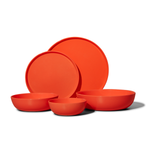 Persimmon 5 Piece Everyday Dinnerware Set