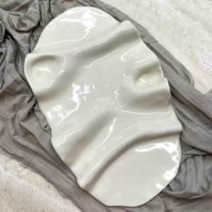 Stoneware Serving Platter and Charcuterie Board