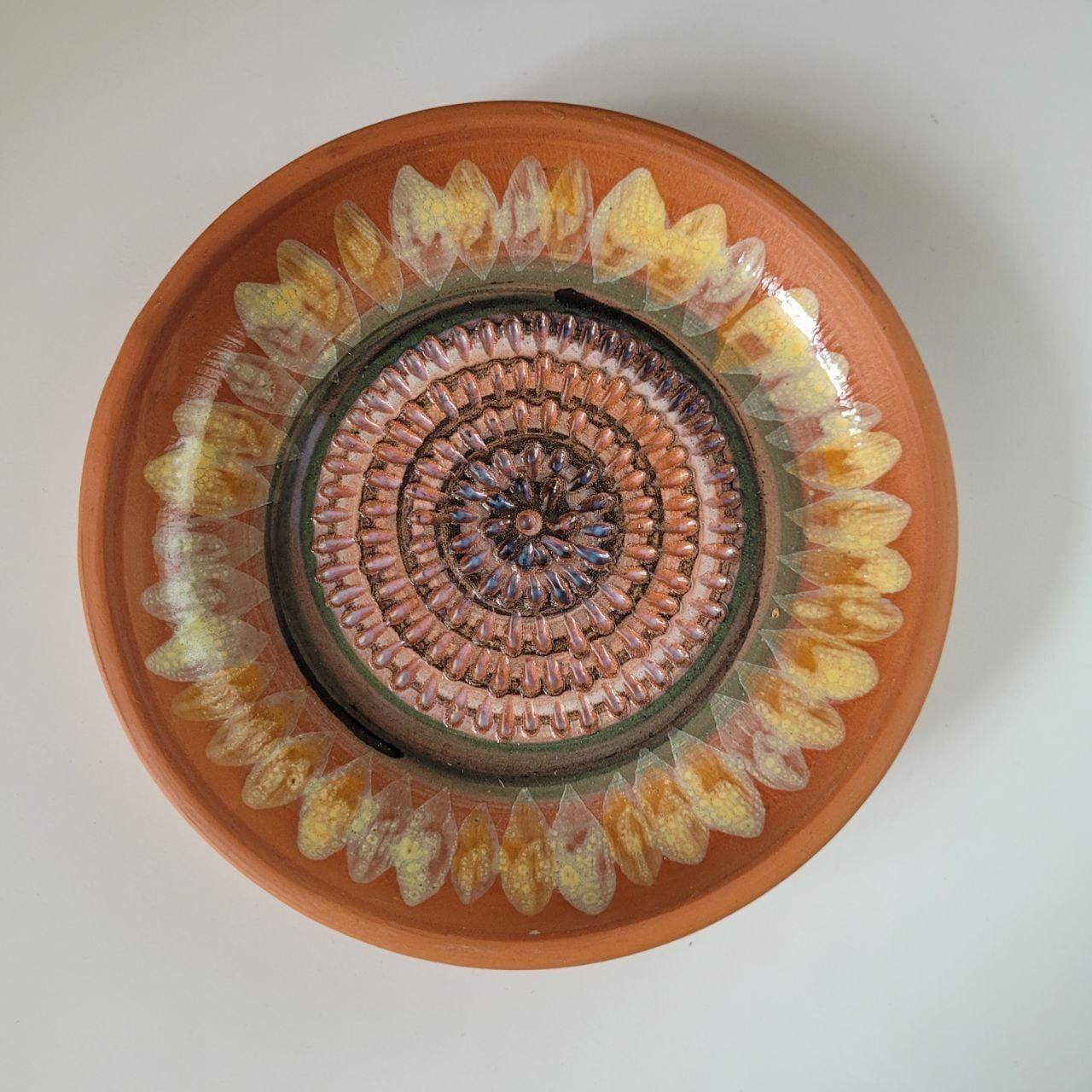 Sunflower Ceramic Garlic Grater Plate - Image 14